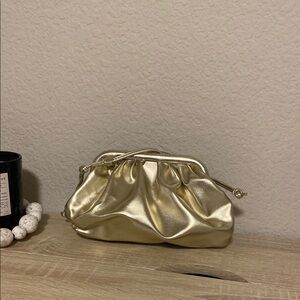Elegant Gold Women's Clutch